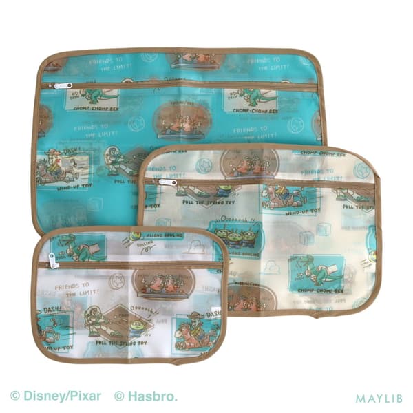 Mesh pouch set from the Toy Story series at illusie300