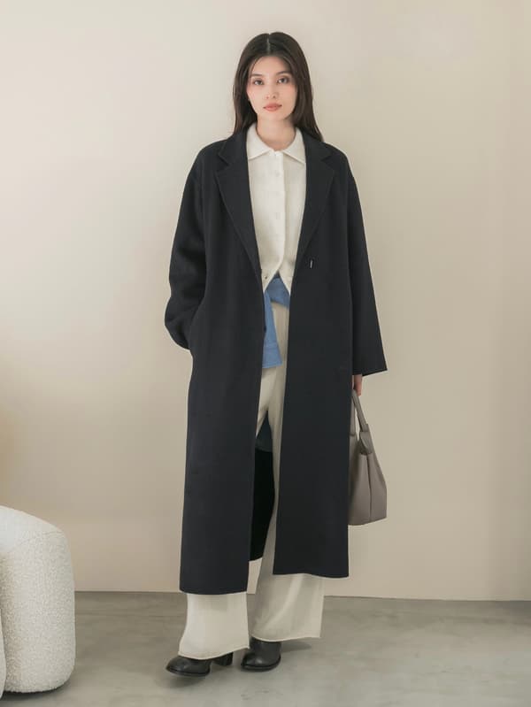 URBAN RESEARCH ROSSO Royal Geelong 羊毛切斯特雙面大衣