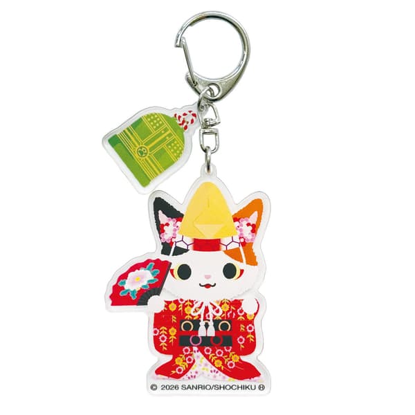 Kabukinyantaro Double Acrylic Keychain (Kyokanoko Musume Dojoji)