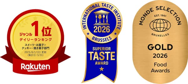 Triple award recognition