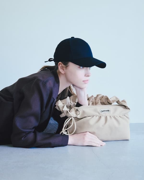 OUTDOOR PRODUCTS x VIS Suede Collection look
