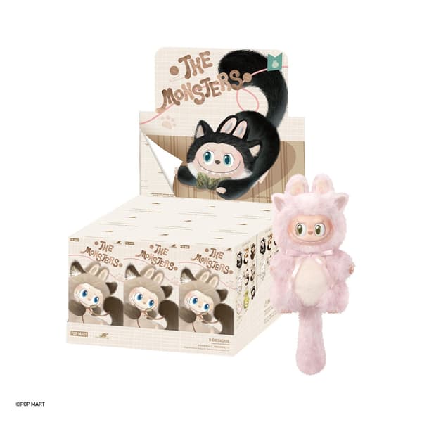 THE MONSTERS CAT MODE ON series plush keychain
