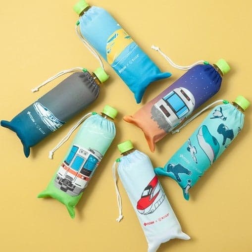 Close-up of bottle cover design