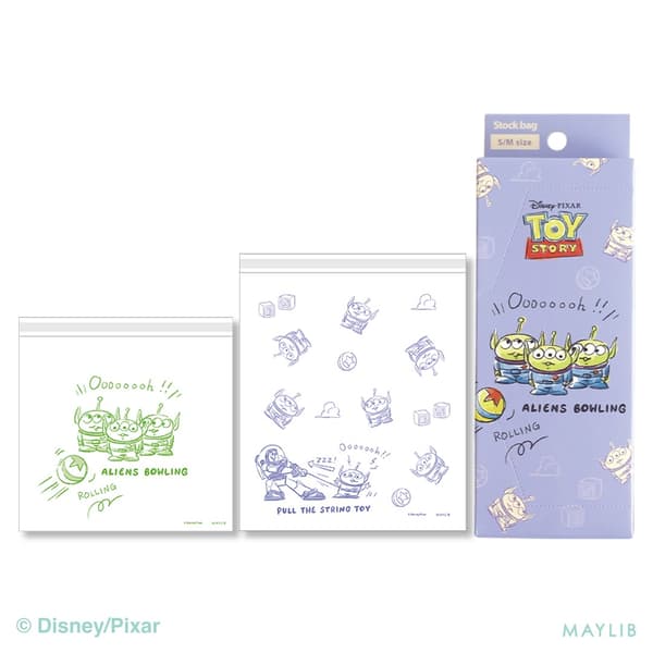 Stock bag S and M set from the Toy Story series at illusie300