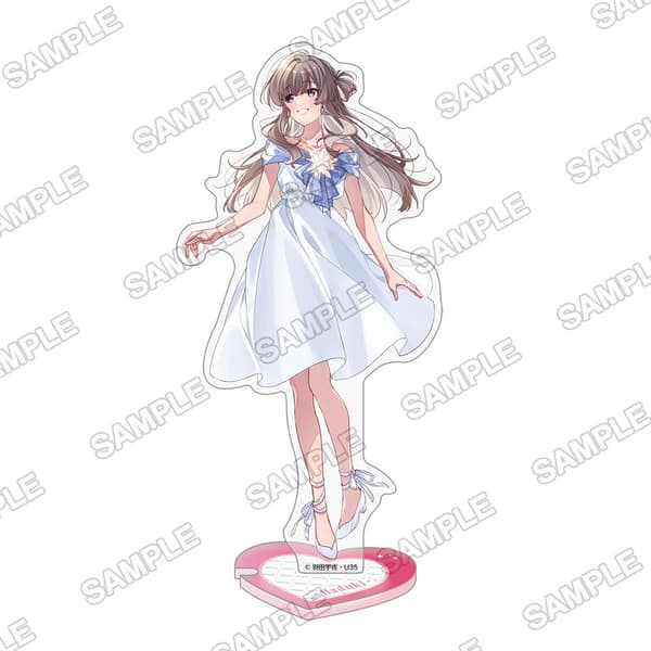 Acrylic stand dengan ilustrasi baru, 仙台葉月