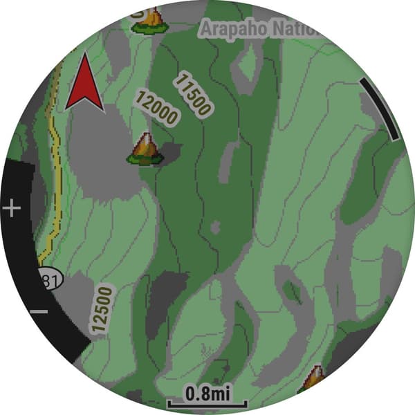 Pantalla de mapa