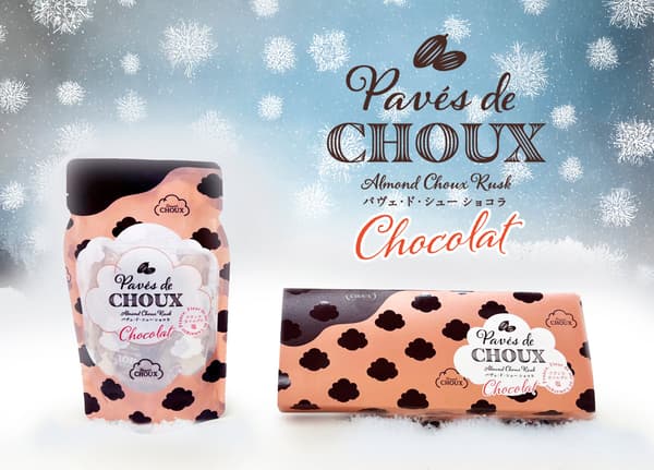 Pavé de Choux Chocolat in packaging