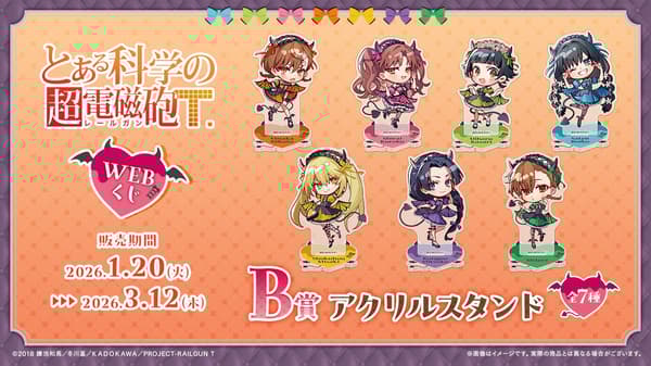 某科学的超电磁炮亚克力立牌