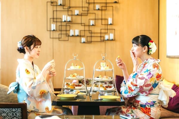 An image of the Yukata de Afternoon Tea experience