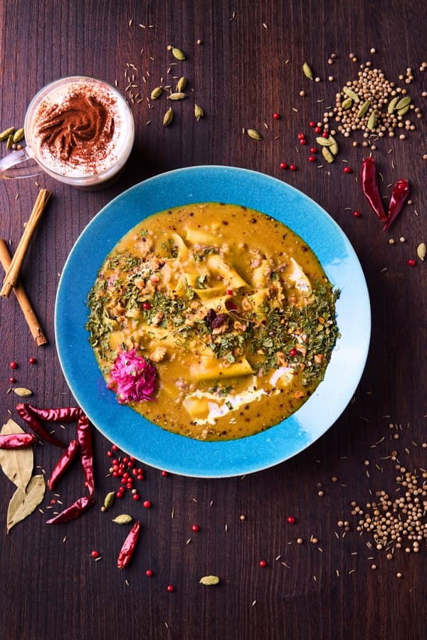 Meniroiro新宿店的香料爱好者套餐