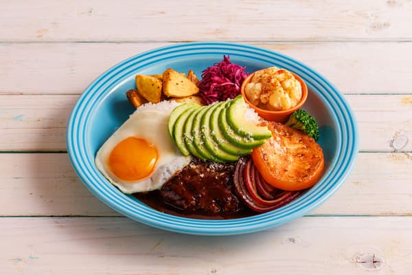 牛油果汉堡Loco Moco