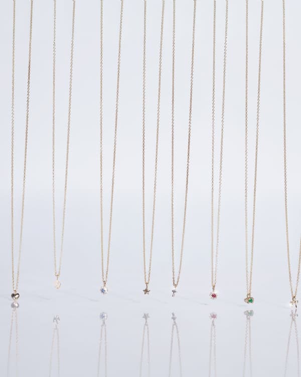 little emblem 30YEARS COLLECTION necklace lineup