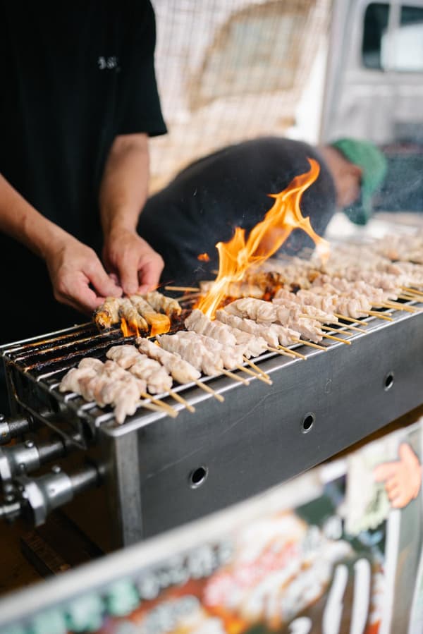 Food stalls at Ebina Booze Fest 2026