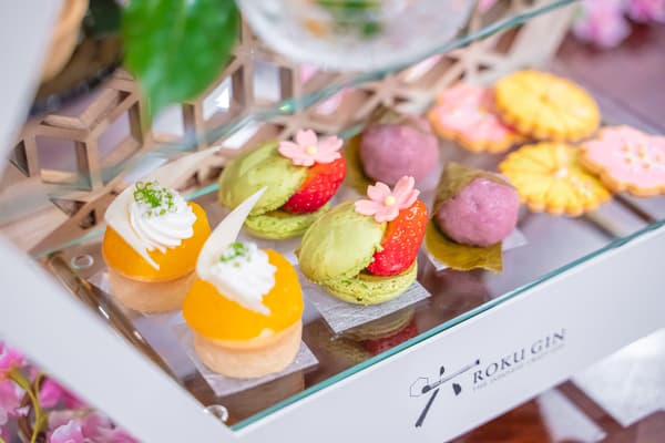 Savory items close-up