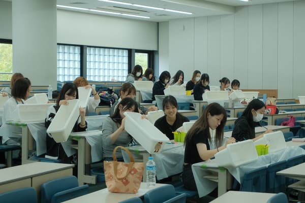 Lokakarya persiapan bersama mahasiswa Universitas Chikushi Jogakuen