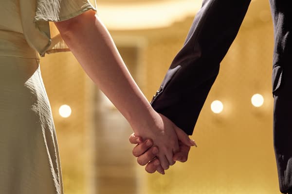 Pledging love on a holy night