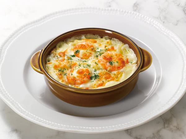 鲜虾鸡肉通心粉焗烤