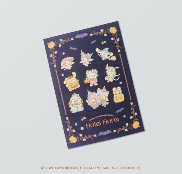 Stiker Halloween yang menampilkan karakter Sanrio