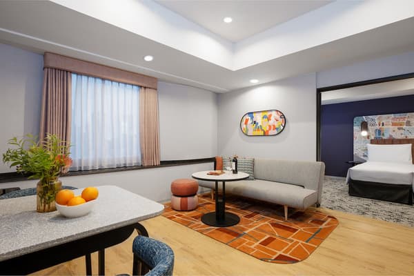 Kamar tipe 1-Bedroom di Citadines North Shinjuku Tokyo
