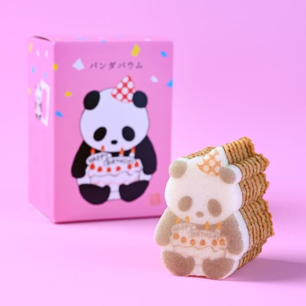 生日熊貓年輪蛋糕（楓糖口味）