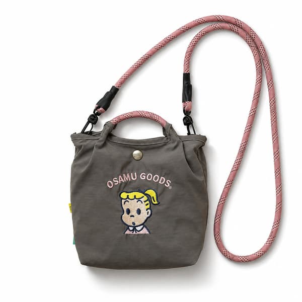 Bolso 2 en 1 gris