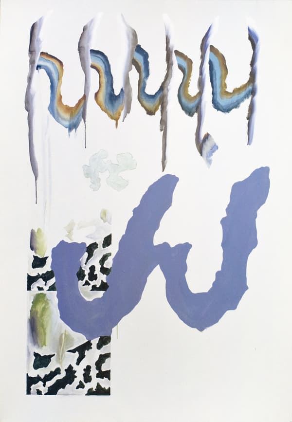 《二(五)羽》/ 布面丙烯 / 1120 x 1621mm / 2025