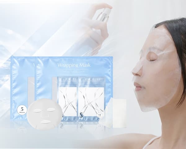 Wrapping Mist con Wrapping Sheet y Wrapping Mask