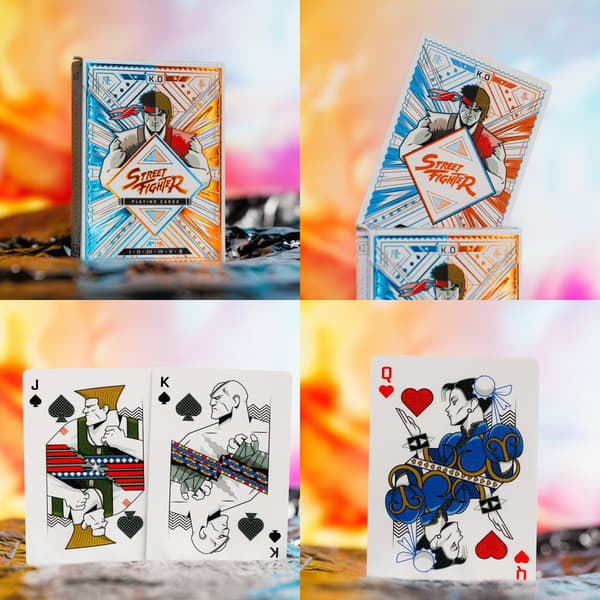 Baraja de cartas de Street Fighter (Edición Coleccionista)