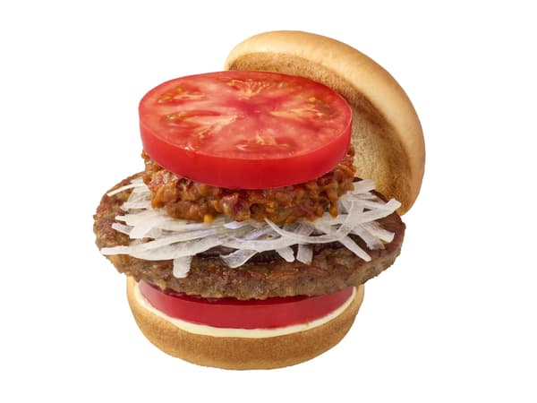 New Tobikiri Jumbo Tomato Chili Burger