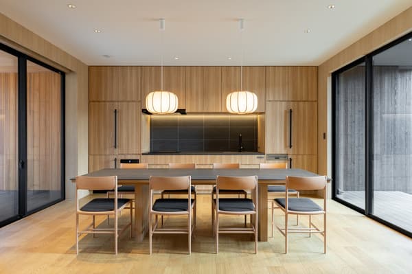 The kitchen and dining area, made for enjoying food and spending time together