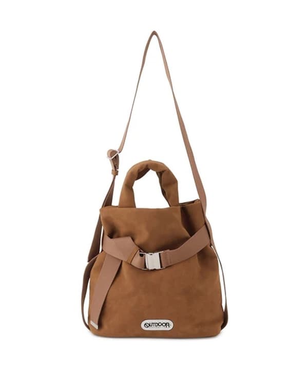 Beige shoulder bag