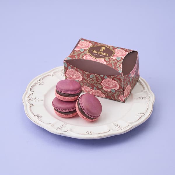 巧克力 & 伯爵红茶马卡龙