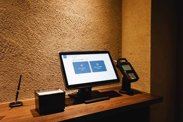 Self check-in counter for smooth arrivals