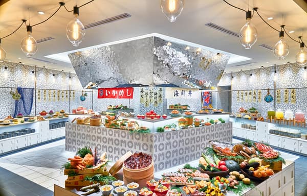 Cocina abierta de OMO Dining