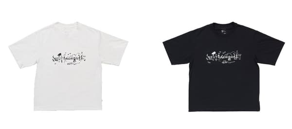 NEUTRALWORKS. x 히라코 유이치 협업 티셔츠