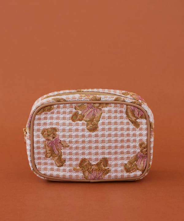 FLEUR TEDDY 고블랭 파우치