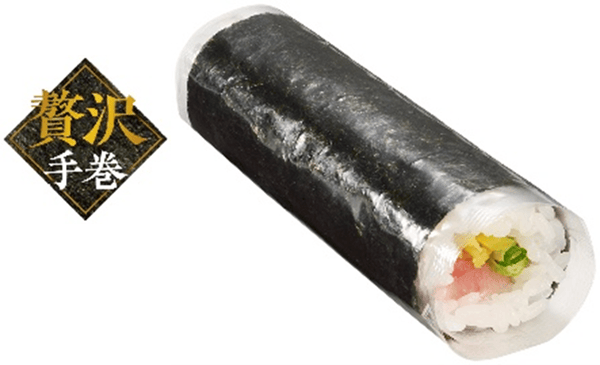 嚴選鮪魚赤身和鮪魚泥手捲 – 使用有明海初摘海苔