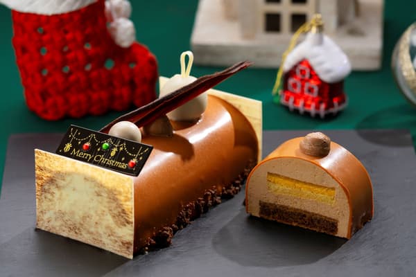 Bûche de Noël Cacao Orange