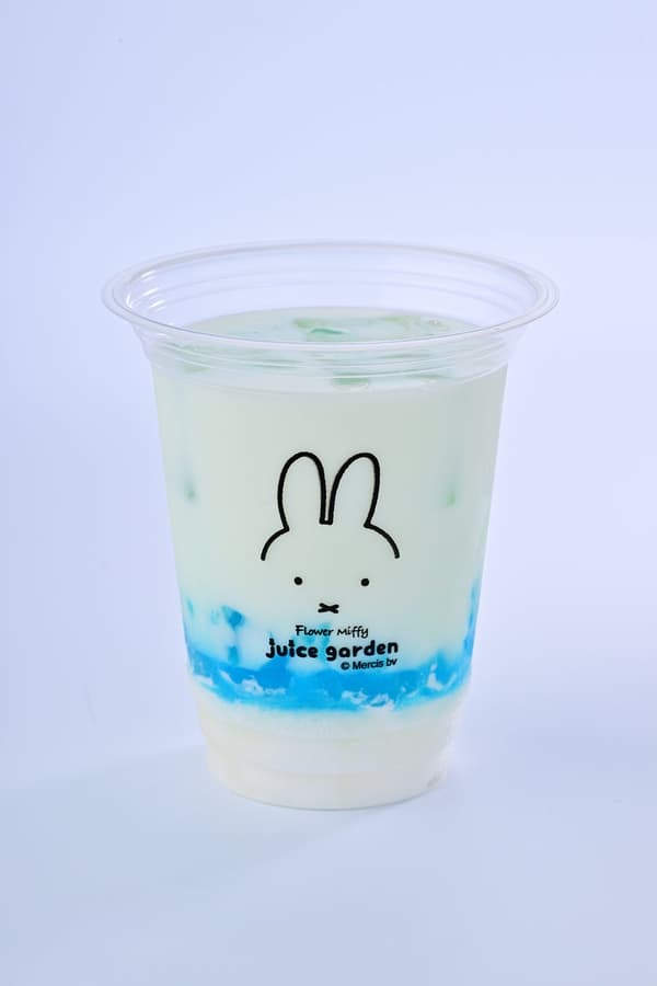 Bebida de yogur Shari-Toro de lichi de Flower Miffy