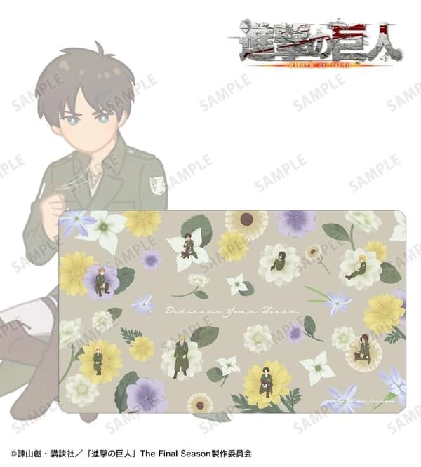 调查兵团植物主题第四弹系列多功能桌面垫