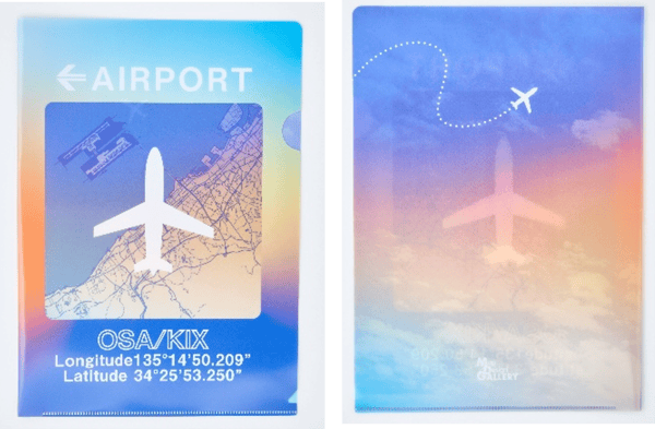 Carpeta A4 del Aeropuerto Internacional de Kansai