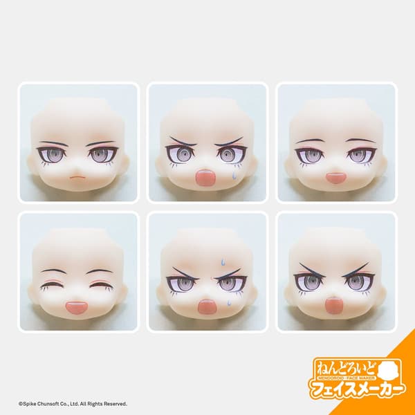 Nendoroid 最原囧一郎联动脸部零件阵容