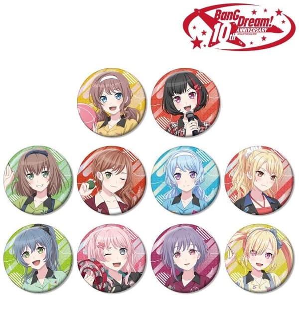 BanG Dream! × ROUND1 交易闪粉徽章 (保龄球衫 ver.)