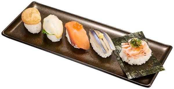 春季推薦彩色5種拼盤