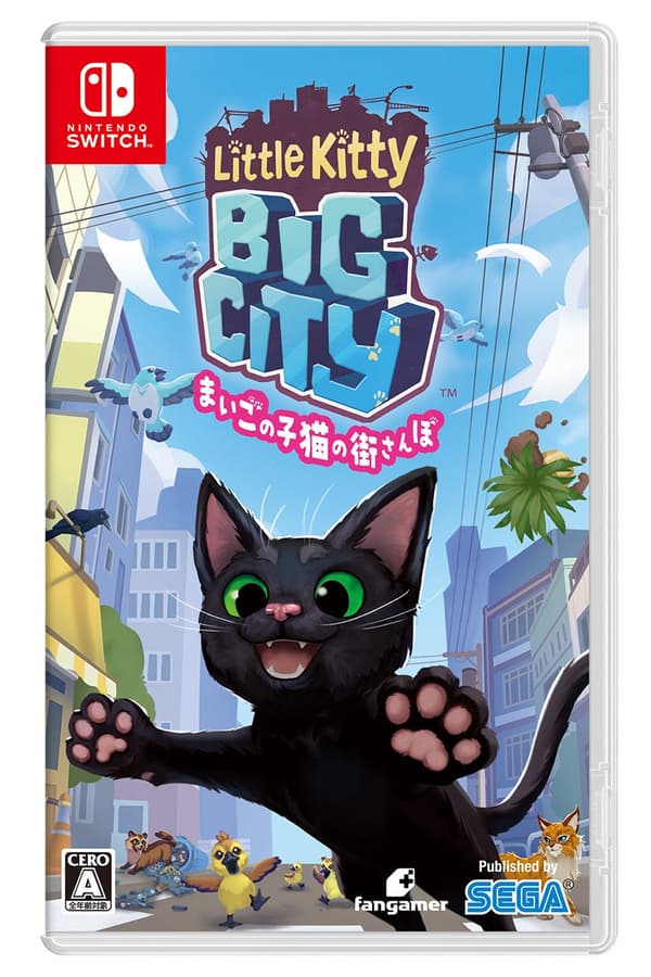 Little Kitty, Big City 닌텐도 스위치 패키지