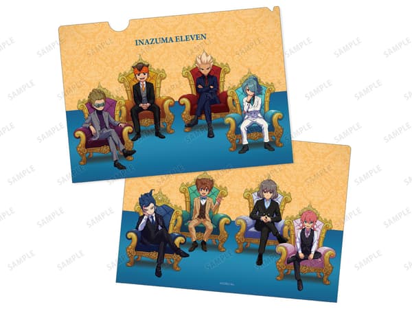 AGF2026 limited Inazuma Eleven: Victory Road group illustration Throne ver. clear file
