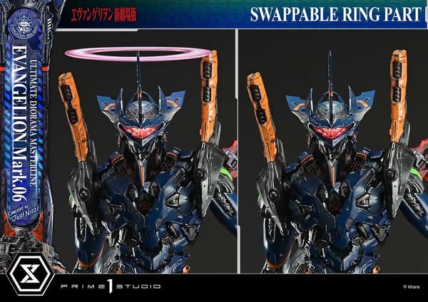 福音戰士Mark.06雕像與LED