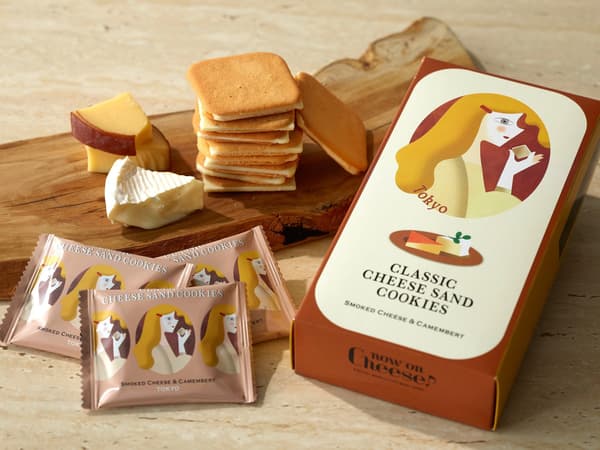 Classic Cheese Sand – Smoked Cheese & Camembert