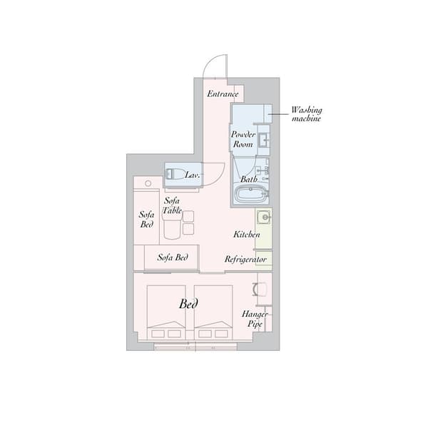 平面圖（示意圖）