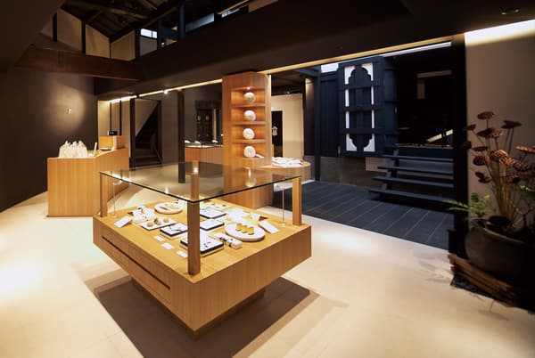 Interior of Zen Kashoin's machiya townhouse